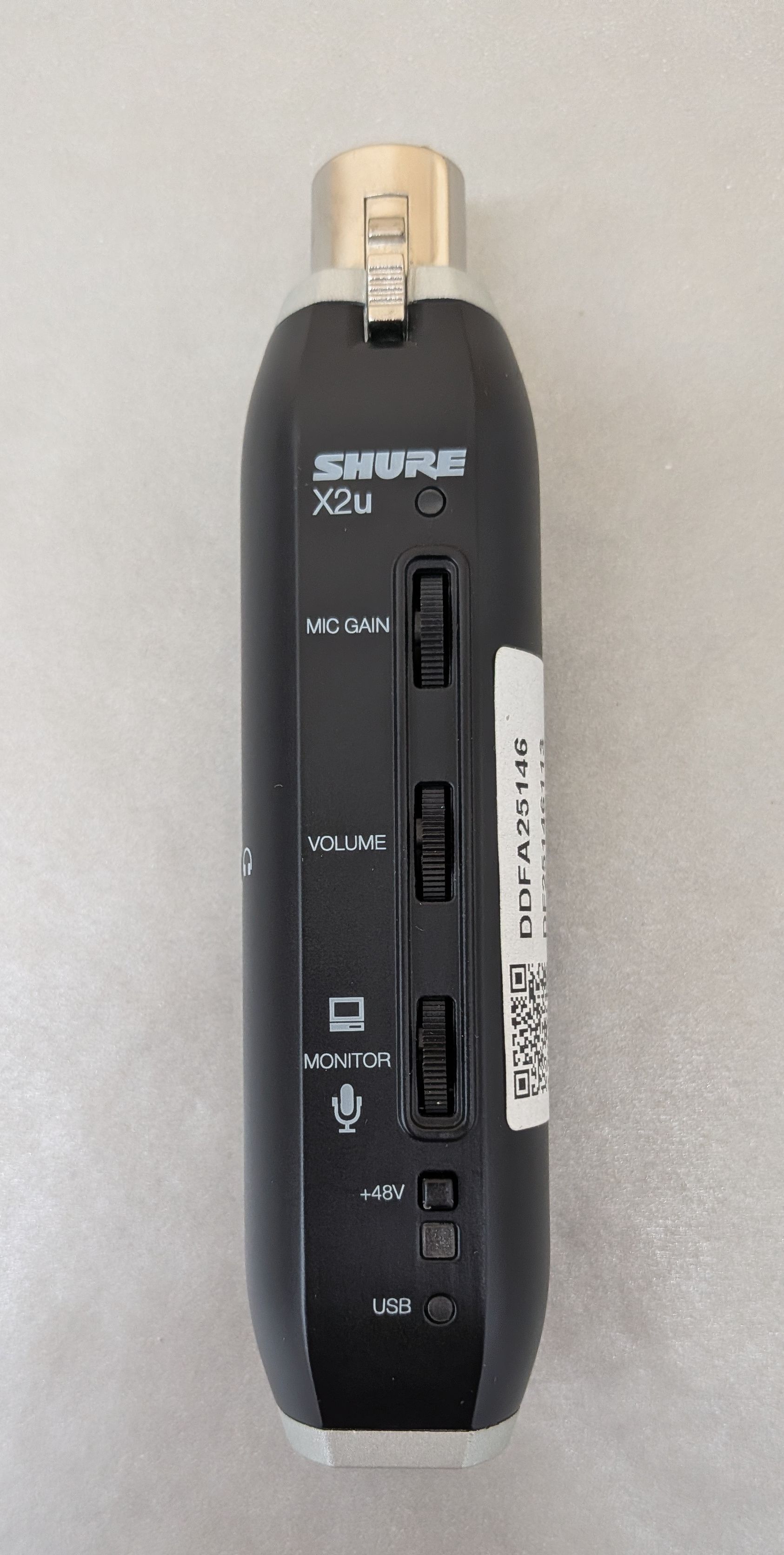 Shure X2u Microphone to USB Adapter