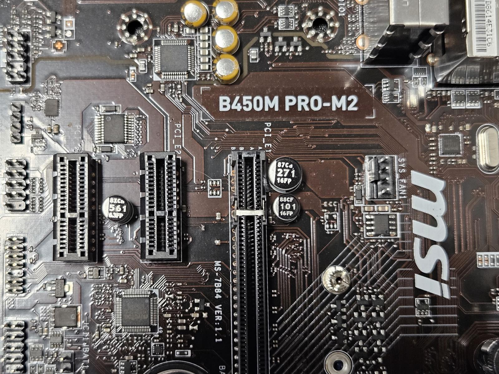 MSI B450M PRO-M2 AMD Motherboard | eBay