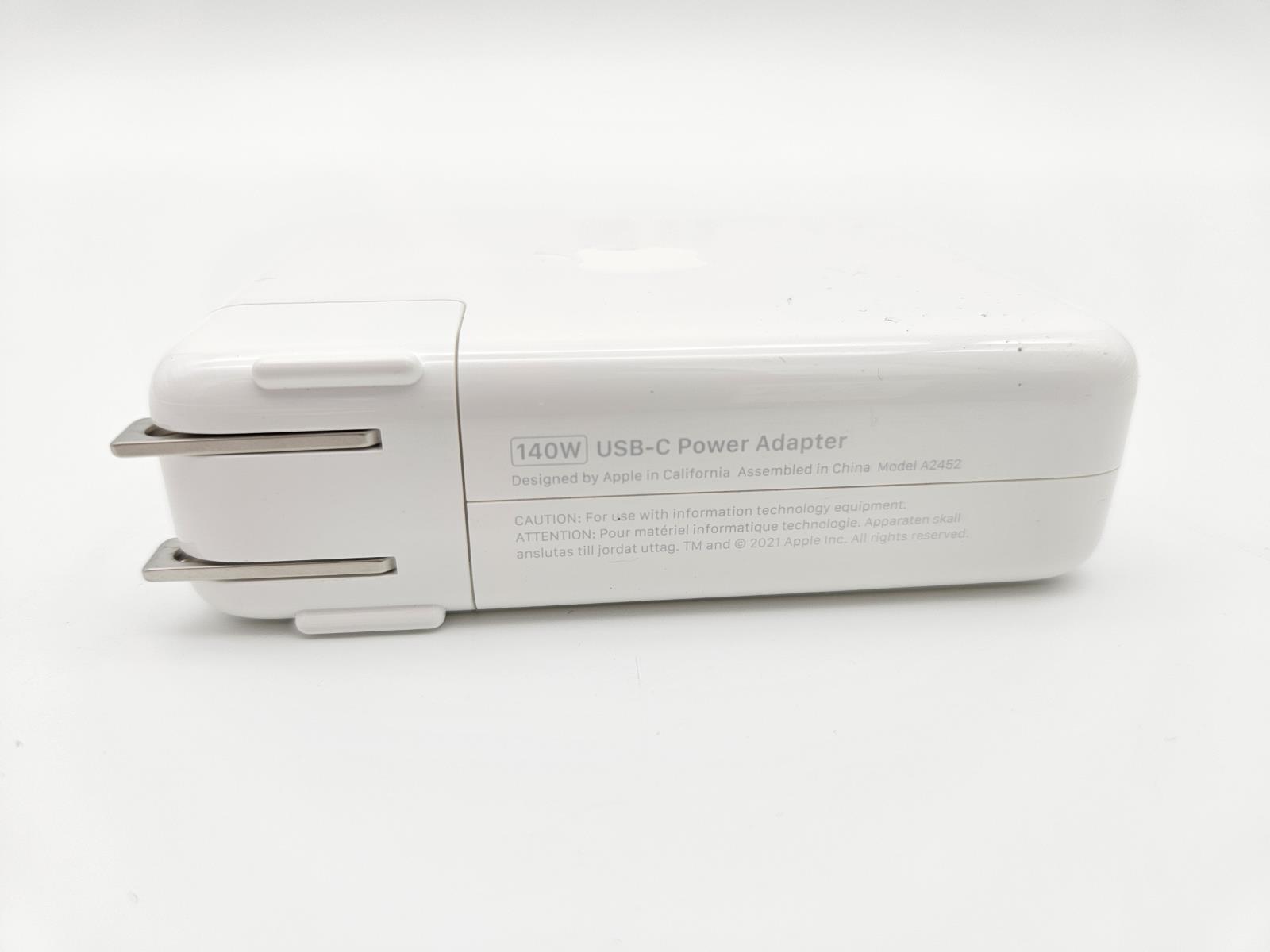 Apple 140W USB‑C Power Adapter A2452 w/ MagSafe 3 Cable – Genuine