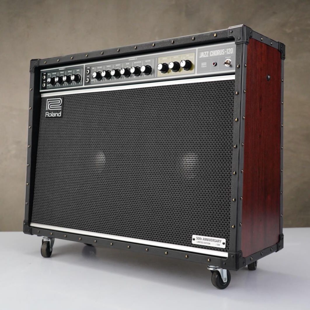 Roland JC-120-50A 50th Anniversary Jazz Chorus 2x12 Amp w/ Custom Cover #59149